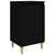 Bedside Cabinet Black 40x35x70 cm Engineered Wood