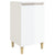 Bedside Cabinet High Gloss White 40x35x70 cm Engineered Wood