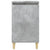 Bedside Cabinet Concrete Grey 40x35x70 cm Engineered Wood