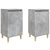 Bedside Cabinets 2 pcs Concrete Grey 40x35x70 cm Engineered Wood