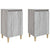 Bedside Cabinets 2 pcs Grey Sonoma 40x35x70 cm Engineered Wood