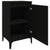 Bedside Cabinet Black 40x35x70 cm Engineered Wood