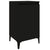 Bedside Cabinets 2 pcs Black 40x35x70 cm Engineered Wood