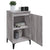 Bedside Cabinets 2 pcs Grey Sonoma 40x35x70 cm Engineered Wood