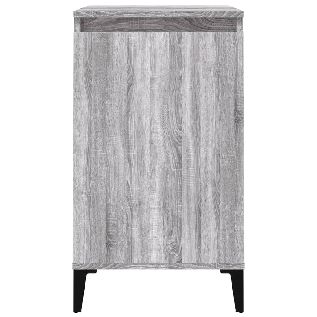 Bedside Cabinets 2 pcs Grey Sonoma 40x35x70 cm Engineered Wood