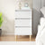 Bedside Cabinet High Gloss White 40x35x70 cm Engineered Wood