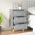 Bedside Cabinet Concrete Grey 40x35x70 cm Engineered Wood