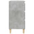 Bedside Cabinet Concrete Grey 40x35x70 cm Engineered Wood