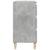 Bedside Cabinet Concrete Grey 40x35x70 cm Engineered Wood