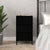 Bedside Cabinet Black 40x35x70 cm Engineered Wood