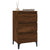 Bedside Cabinet Brown Oak 40x35x70 cm Engineered Wood