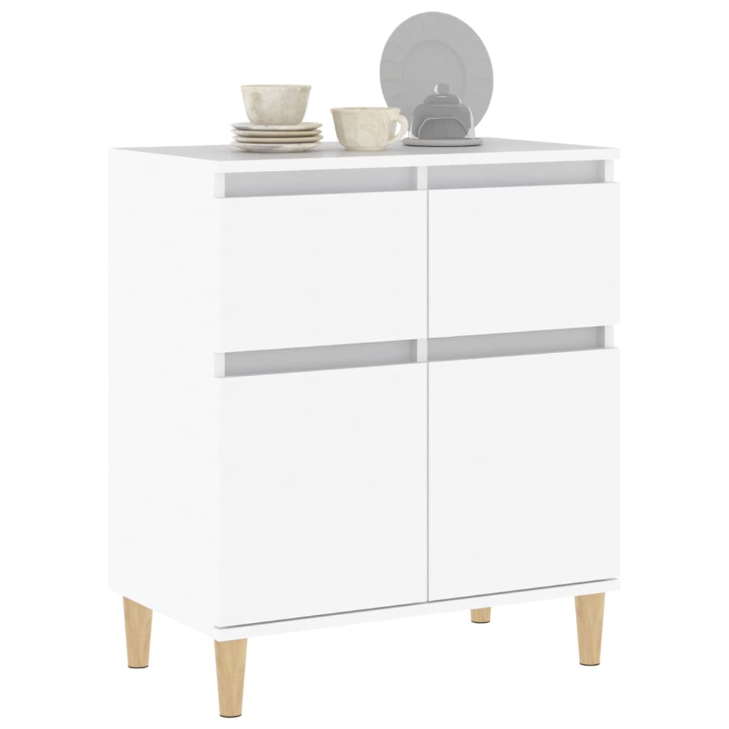 Sideboard White 60x35x70 cm Engineered Wood