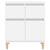 Sideboard High Gloss White 60x35x70 cm Engineered Wood