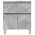 Sideboard Concrete Grey 60x35x70 cm Engineered Wood