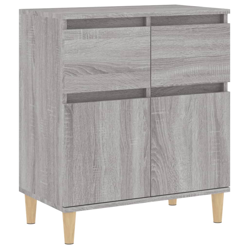 Sideboard Grey Sonoma 60x35x70 cm Engineered Wood