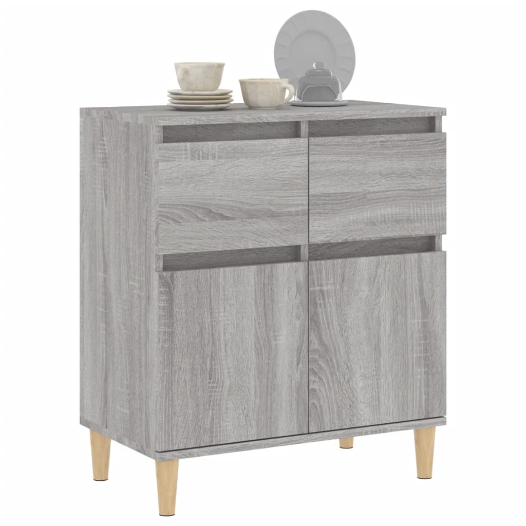 Sideboard Grey Sonoma 60x35x70 cm Engineered Wood