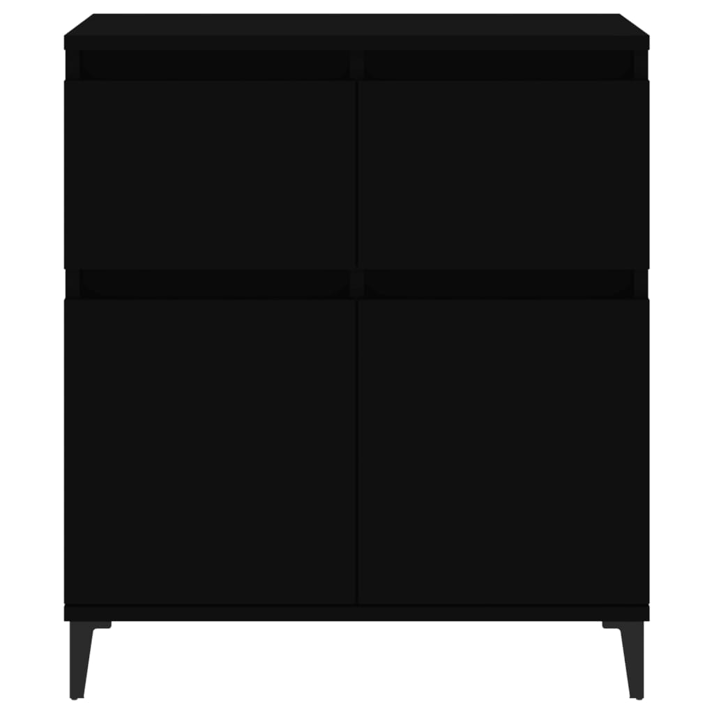 Sideboard Black 60x35x70 cm Engineered Wood