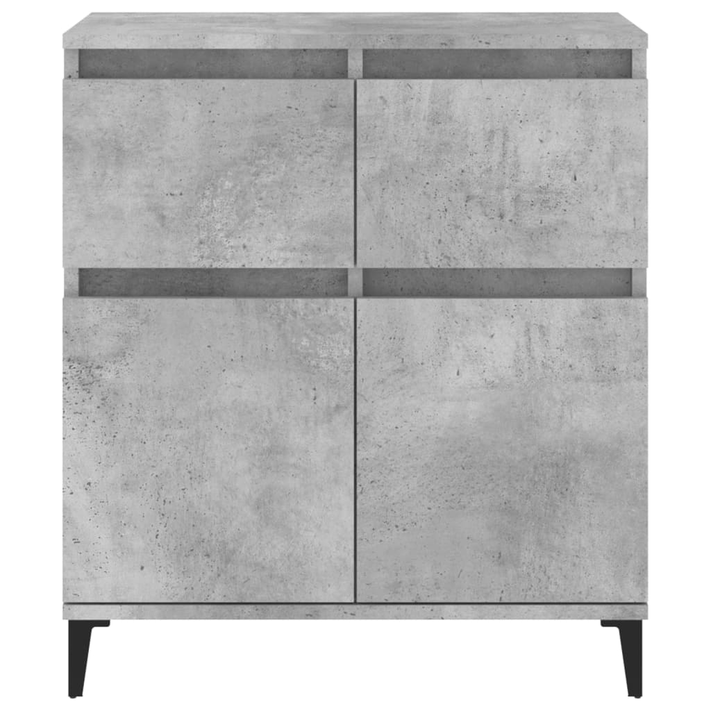 Sideboard Concrete Grey 60x35x70 cm Engineered Wood