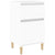 Bedside Cabinet White 40x35x70 cm