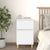 Bedside Cabinet White 40x35x70 cm