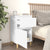 Bedside Cabinets 2 pcs White 40x35x70 cm