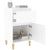 Bedside Cabinets 2 pcs White 40x35x70 cm