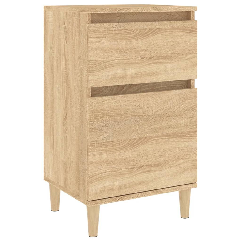 Bedside Cabinet Sonoma Oak 40x35x70 cm