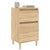 Bedside Cabinet Sonoma Oak 40x35x70 cm