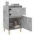 Bedside Cabinet Concrete Grey 40x35x70 cm