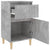 Bedside Cabinet Concrete Grey 40x35x70 cm