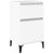 Bedside Cabinet White 40x35x70 cm