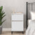 Bedside Cabinet White 40x35x70 cm