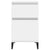 Bedside Cabinet High Gloss White 40x35x70 cm