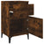 Bedside Cabinets 2 pcs Smoked Oak 40x35x70 cm