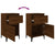 Bedside Cabinets 2 pcs Brown Oak 40x35x70 cm