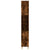 Bathroom Cabinet Smoked Oak 30x30x190 cm Engineered Wood