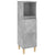 Bathroom Cabinet Concrete Grey 30x30x100 cm Engineered Wood