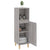 Bathroom Cabinet Grey Sonoma 30x30x100 cm Engineered Wood