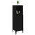 Bathroom Cabinet Black 30x30x100 cm Engineered Wood