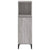 Bathroom Cabinet Grey Sonoma 30x30x100 cm Engineered Wood