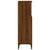 Bathroom Cabinet Brown Oak 30x30x100 cm Engineered Wood