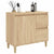 Bathroom Cabinet Sonoma Oak 65x33x60 cm Engineered Wood