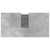 Bathroom Cabinet Concrete Grey 65x33x60 cm Engineered Wood