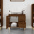 Bathroom Cabinet Brown Oak 65x33x60 cm Engineered Wood