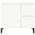 Bathroom Cabinet White 65x33x60 cm Engineered Wood