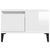 Coffee Table High Gloss White 55x55x36.5 cm Engineered Wood