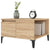 Coffee Table Sonoma Oak 55x55x36.5 cm Engineered Wood