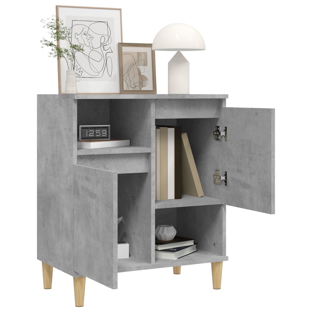 Sideboard Concrete Grey 60x35x70 cm Engineered Wood