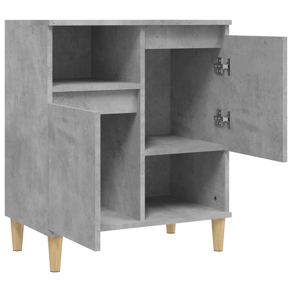 Sideboard Concrete Grey 60x35x70 cm Engineered Wood