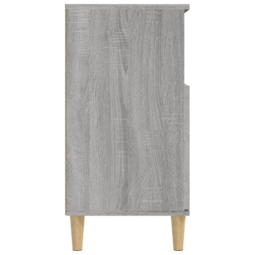 Sideboard Grey Sonoma 60x35x70 cm Engineered Wood